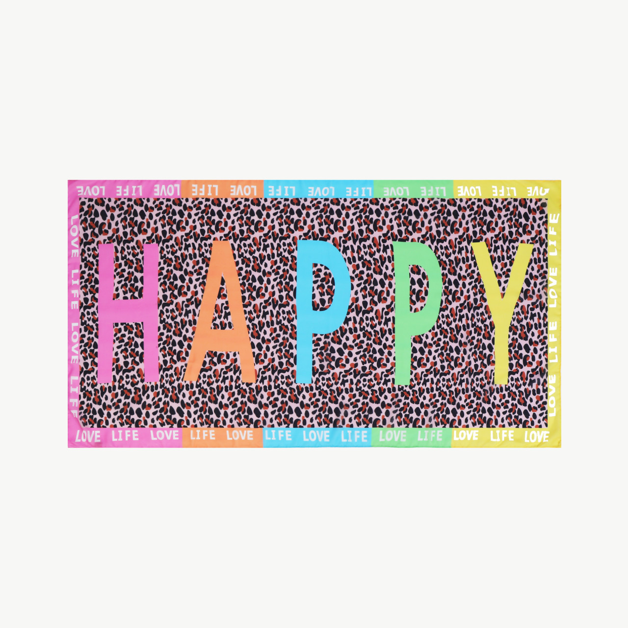 Großer "Happy" Schal