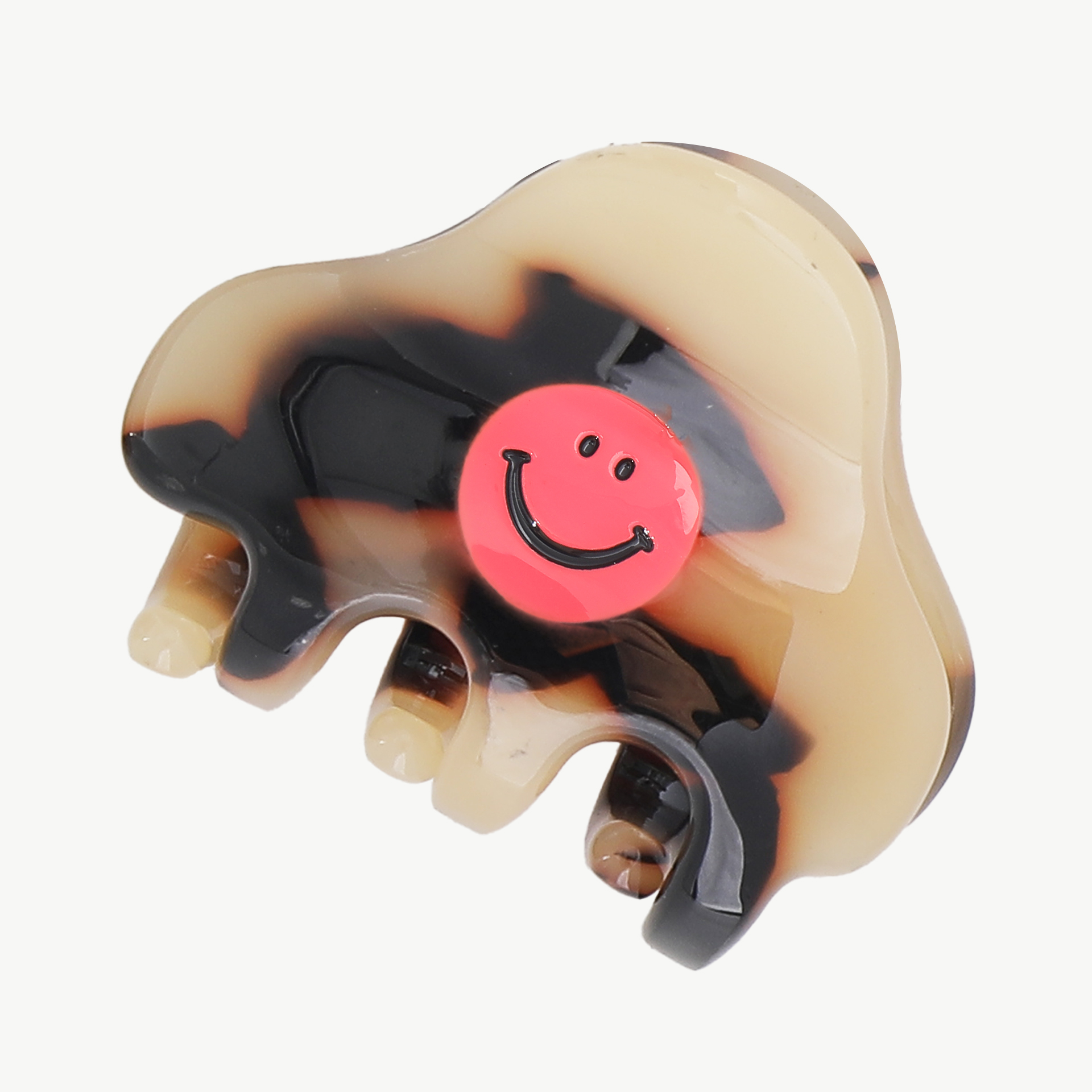 Smiley Haarspange - klein