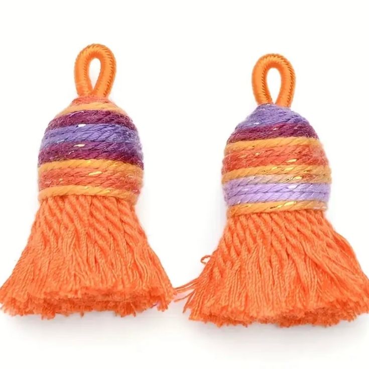 Mix & Match Tassel Charm Orange