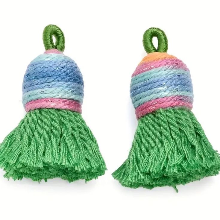 Mix & Match Tassel Charm Apfelgrün